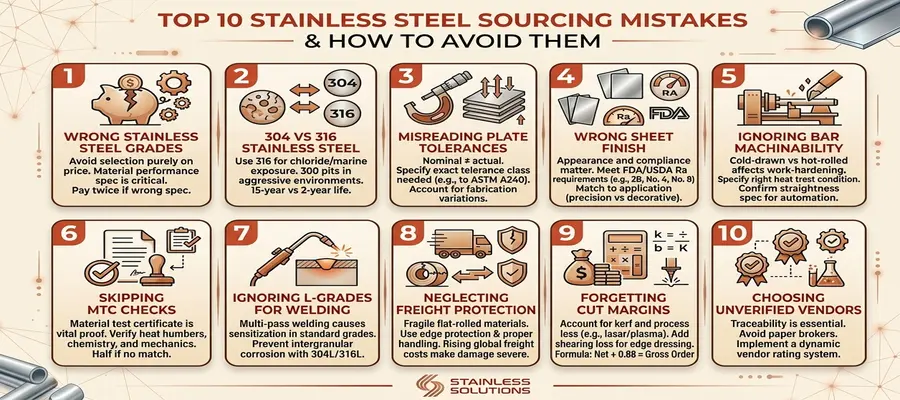 Top 10 Sourcing Mistakes and How to Avoid Them