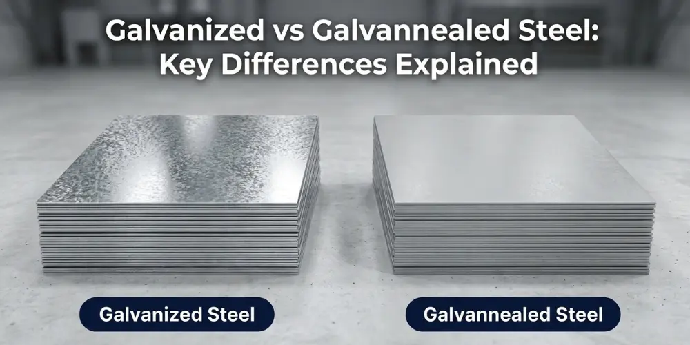 Galvanized vs Galvannealed Steel: Key Differences Explained